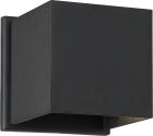 NUVO 62/1466 Lightgate; LED Sconce; 5W; Black Finish; 3000K