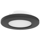 NUVO 62/1584 4 inch; LED Surface Mount Fixture; CCT Selectable 3K/4K/5K; Black