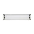 NUVO 62-1631 LED GLAMOUR 25 BN VANITY Glamour LED 25 inch; Vanity Fixture; Brushed Nickel Finish; CCT Selectable 3K/4K/5K