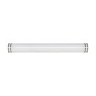 NUVO 62-1632 LED GLAMOUR 49 BN VANITY Glamour LED 49 inch; Vanity Fixture; Brushed Nickel Finish; CCT Selectable 3K/4K/5K