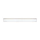 NUVO 62-1634 LED CRISPO 49 WHITE VANITY Crispo LED 49 inch; Vanity Fixture; White Finish; CCT Selectable 3K/4K/5K