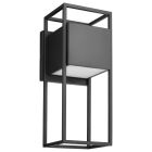 NUVO 62/1655 Supreme; 18W LED; Large Wall Lantern; Matte Black Finish