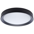 NUVO 62-1698 (SELENE 17" LED FLUSH MOUNT) Selene - 17 Inch LED Flush Mount - CCT Selectable - Black Finish