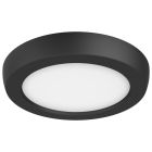 NUVO 62-1701 9W LED 5 RND BLACK Blink - 9W; 5in; LED Fixture; CCT Selectable; Round Shape; Black Finish; 120V