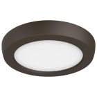NUVO 62-1702 9W LED 5 RND BRONZE Blink - 9W; 5in; LED Fixture; CCT Selectable; Round Shape; Bronze Finish; 120V