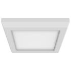 NUVO 62-1704 9W LED 5 SQ WHITE Blink - 9W; 5in; LED Fixture; CCT Selectable; Square Shape; White Finish; 120V