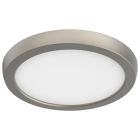 NUVO 62-1713 11W LED 7 RND BR. NICKEL Blink - 11W; 7in; LED Fixture; CCT Selectable; Round Shape; Brushed Nickel Finish; 120V