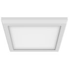 NUVO 62-1714 11W LED 7 SQ WHITE Blink - 11W; 7in; LED Fixture; CCT Selectable; Square Shape; White Finish; 120V