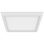 NUVO 62-1724 13W LED 9 SQ WHITE Blink - 13W; 9in; LED Fixture; CCT Selectable; Square Shape; White Finish; 120V