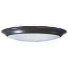 NUVO 62/1803 7 LED DISK LIGHT BRONZE FINIS 7 inch; LED Disk Light; 5-CCT Selectable 27K/3K/35K/4K/5K; Bronze Finish
