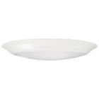 NUVO 62/1811 10 LED DISK LIGHT WHITE FIN 10 inch; LED Disk Light; 5-CCT Selectable 27K/3K/35K/4K/5K; White Finish