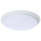 NUVO 62-1815R1 (10" LED 9.8W DISK LIGHT WHITE) 9.8 Watt - 10 Inch LED Disk Light - 27K/3K/35K/4K/5K CCT Selectable - White Finish