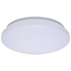 NUVO 62-1851 (11" LED CLOUD FIXTURE W/SENSOR) 11 Inch LED Cloud Fixture with Sensor - 11.5 Watts - 27K/30K/35K/40K/50K CCT Selectable - Round Shape - White Finish - 120 Volt