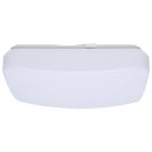 NUVO 62-1854 (11" SQUARE LED CLOUD FIXTURE) 11 Inch LED Cloud Fixture - 11 Watts - 27K/30K/35K/40K/50K CCT Selectable - Square Shape - White Finish - 120 Volt