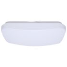 NUVO 62-1856 (14" SQUARE LED CLOUD FIXTURE) 14 Inch LED Cloud Fixture - 17 Watts - 27K/30K/35K/40K/50K CCT Selectable - Square Shape - White Finish - 120 Volt