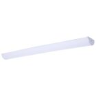 NUVO 62-1874 (LED CRISPO 49" WHITE VANITY) Crispo - LED 49 Inch Vanity - White Finish - 27K/3K/35K/4K/5K CCT Selectable