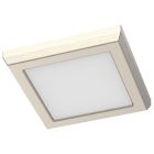 NUVO 62-1907 (BLINK 8W LED 5" SQ BR. NICKEL) Blink Performer - 8 Watt LED - 5 Inch Square Fixture - Brushed Nickel Finish - 5 CCT Selectable