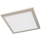 NUVO 62-1927 (BLINK 11W LED 9" SQ BR. NICKEL) Blink Performer - 11 Watt LED - 9 Inch Square Fixture - Brushed Nickel Finish - 5 CCT Selectable