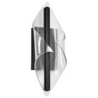 NUVO 62-2021 (GENEVA 18" LED SM WALL SCONCE) Geneva - 18 Inch LED Small Wall Sconce - Matte Black - Silk Screened Acrylic Lens