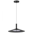 NUVO 62-2072 (CORRINE 14" LED PENDANT) Corrine - 14 Inch LED Pendant - Matte Black - 3K/4K/5K CCT Selectable