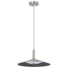 NUVO 62-2082 (CORRINE 14" LED PENDANT) Corrine - 14 Inch LED Pendant - Brushed Nickel - 3K/4K/5K CCT Selectable