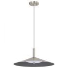 NUVO 62-2083 (CORRINE 18" LED PENDANT) Corrine - 18 Inch LED Pendant - Brushed Nickel - 3K/4K/5K CCT Selectable