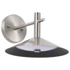 NUVO 62-2084 (CORRINE 10" LED WALL SCONCE) Corrine - 10 Inch LED Wall Sconce - Brushed Nickel - 3K/4K/5K CCT Selectable
