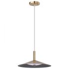 NUVO 62-2092 (CORRINE 14" LED PENDANT) Corrine - 14 Inch LED Pendant - Burnished Brass - 3K/4K/5K CCT Selectable