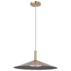 NUVO 62-2093 (CORRINE 18" LED PENDANT) Corrine - 18 Inch LED Pendant - Burnished Brass - 3K/4K/5K CCT Selectable
