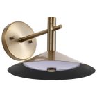 NUVO 62-2094 (CORRINE 10" LED WALL SCONCE) Corrine - 10 Inch LED Wall Sconce - Burnished Brass - 3K/4K/5K CCT Selectable