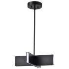 NUVO 62-2141 (BLAINE 16" LED PENDANT) Blaine - 16 Inch LED Pendant - Matte Black - Acrylic Lens