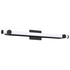 NUVO 62-2203 (BOWMAN 36" LED VANITY) Bowman - 36 Inch LED Vanity - Matte Black - Acrylic Lens