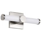 NUVO 62-2211 (BOWMAN 12" LED VANITY) Bowman - 12 Inch LED Vanity - Brushed Nickel - Acrylic Lens