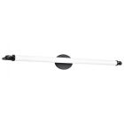 NUVO 62-2223 (EDGEWORTH 40" LED VANITY) Edgeworth - 40 Inch LED Vanity - Matte Black - Acrylic Lens