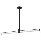 NUVO 62-2271 (BOWMAN 36" LED ISLAND PENDANT) Bowman - 36 Inch LED Island Pendant - Matte Black - Acrylic Lens