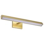NUVO 62-2342 (MILA 24" LED PICTURE LT 3 CCT) Mila - 2 Foot LED Picture Light - 3 CCT Selectable - Vintage Brass Finish - Acrylic Lens