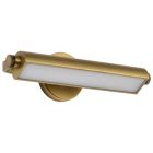 NUVO 62-2352 (AUDEN 18" LED VANITY 3 CCT) Auden - 18 Inch LED Vanity - 3 CCT Selectable - Vintage Brass Finish - Acrylic Lens
