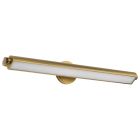 NUVO 62-2362 (AUDEN 36" LED VANITY 3 CCT) Auden - 36 Inch LED Vanity - 3 CCT Selectable - Vintage Brass Finish - Acrylic Lens
