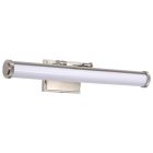 NUVO 62-2371 (CORA 24" LED VANITY 3 CCT) Cora - 24 Inch LED Vanity - 3 CCT Selectable - Brushed Nickel - Acrylic Lens