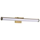 NUVO 62-2377 (CORA 36" LED VANITY 3 CCT) Cora - 36 Inch LED Vanity - 3 CCT Selectable - Vintage Brass Finish - Acrylic Lens