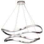 NUVO 62-2431 (SYLAS 36" LED PENDANT) Sylas - 36 Inch LED Pendant - Polished Nickel Finish