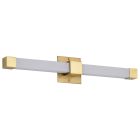 NUVO 62-2631 (BRIGHTWYN 24" LED VANITY) Brightwyn - 24 Inch LED Vanity - Brushed Brass Finish