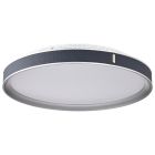 NUVO 62-3002 (BANDON 20" LED FLUSH MOUNT) Bandon - 20 Inch LED Flush Mount - Gray with Blue Wrap - Acrylic Lens