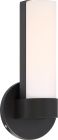 Nuvo 62/741 Bond; Single 9-1/2 in.; LED Vanity with White Acrylic Lens
