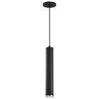 NUVO 62-819 (CENTURY 12W LED 16" PENDANT) Century - 12 Watt - 16" - LED Pendant - Matte Black and Brushed Nickel Finish