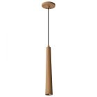 NUVO 62-830 (MELROSE 12W LED 16" PENDANT) Melrose - 12 Watt, 16" LED Pendant - Ash Wood Finish