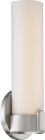 Nuvo 62/921 Loop; Single LED Wall Sconce; Brushed Nickel Finish
