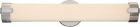 Nuvo 62/922 Loop; Double LED Wall Sconce; Brushed Nickel Finish