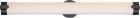 Nuvo 62/926 Loop 36 in.; LED Wall Sconce; Aged Bronze Finish White Acrylic Lens