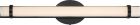 Nuvo 62/934 Slice; Double LED Wall Sconce; Aged Bronze Finish